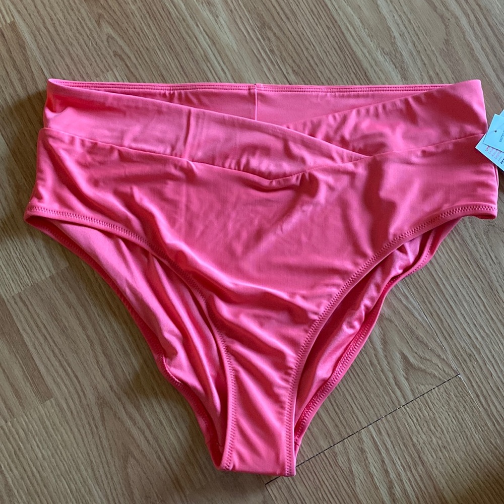 NEW! Old Navy high wasted bikini bottom L